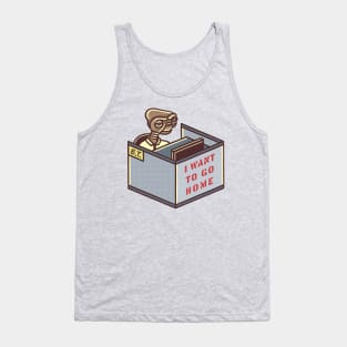 Overworked E.T. Tank Top